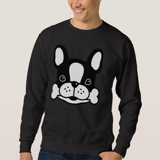 Sweatshirt Bulldog Frenchie (Devant)