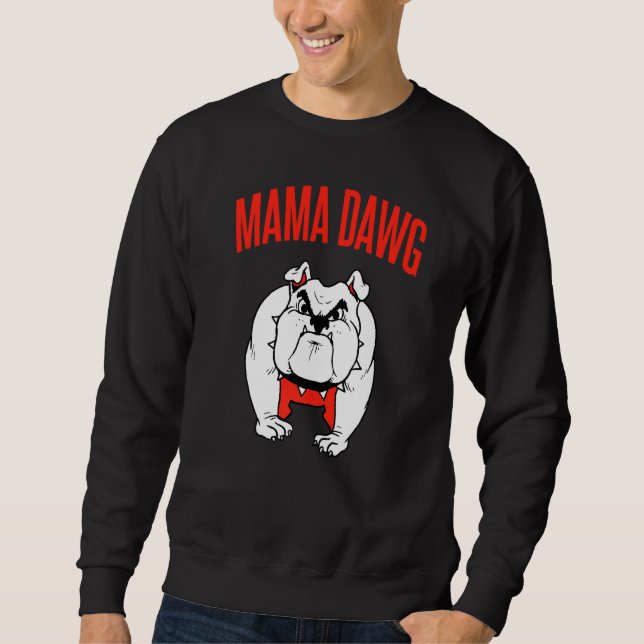 Sweatshirt Bulldogs Mama Dawg Georgia Sport Jour À Sanfo (Devant)