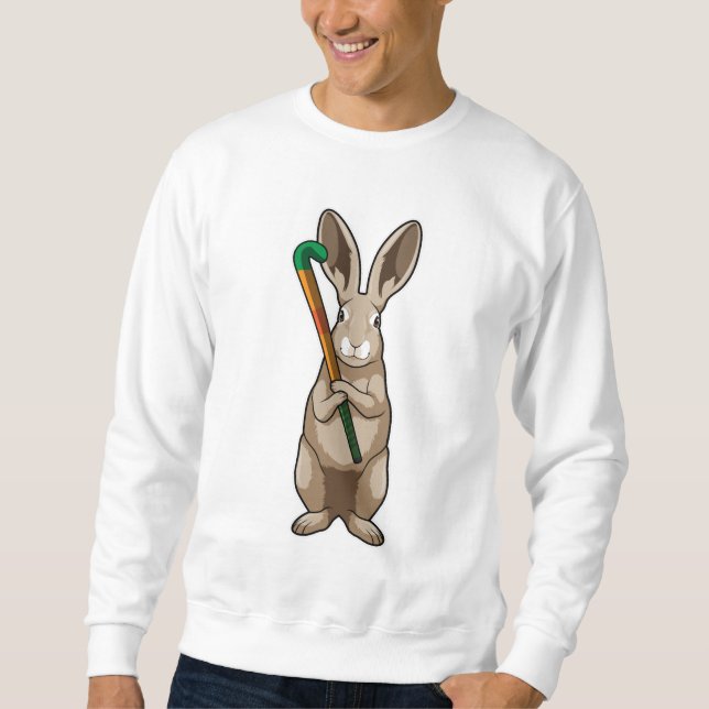 Sweatshirt Bunny at Hockey (Devant)