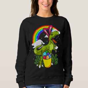 Sweatshirt Bunny de Pâques Dinosaure T Rex Costume Adultes Ga