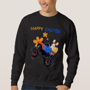 Sweatshirt Bunny Jour de Pâques Monster Truck Eglises Pâques