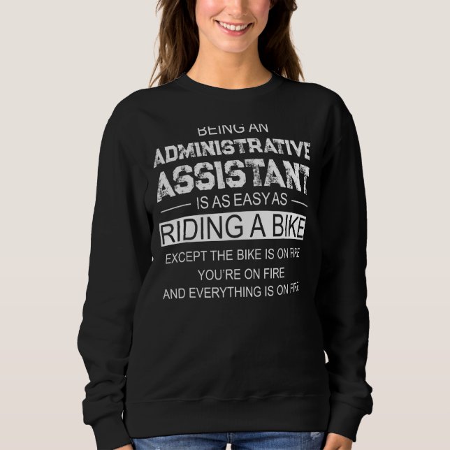 Sweatshirt Bureau de l'assistant administratif (Devant)