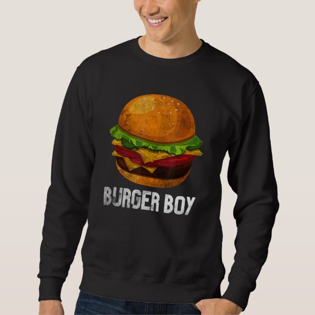 Sweatshirt Burger désossé Burger Burgers Cheeseburger Hambour (Devant)