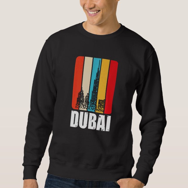 Sweatshirt Burj Khalifa De Dubaï Dans Les Émirats Arabes Unis (Devant)