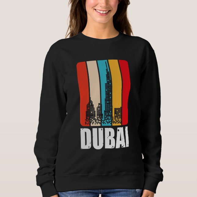 Sweatshirt Burj Khalifa De Dubaï Dans Les Émirats Arabes Unis (Devant)