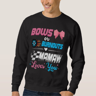 Sweatshirt Burnouts Ou Bows Sexe Révéler Faire-part de fête