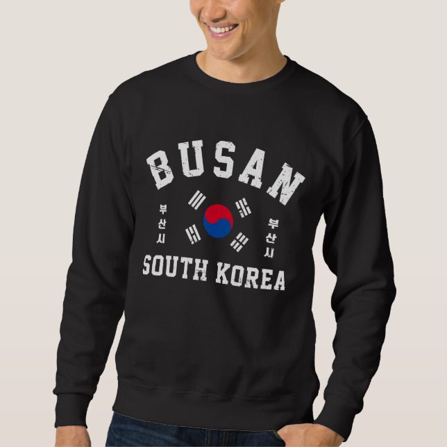 Sweatshirt Busan Corée du Sud  (Devant)
