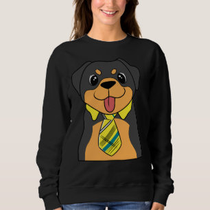 Sweatshirt Business Rottweiler Amoureux des chiens Entreprene