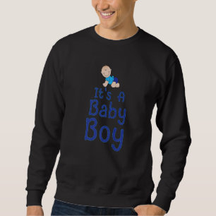 Sweatshirt C’est un garçon ou une fille Faire-part de genre