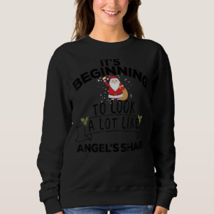 Sweatshirt Ça commence à ressembler beaucoup à la part d'Ange