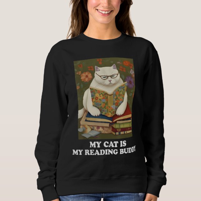 Sweatshirt Ca for MenWomen   Ca for Cat DadMom 1 (Devant)