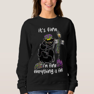 Sweatshirt Ça va, tout va bien Mardi Gras Ca