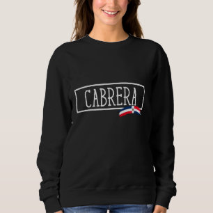Sweatshirt Cabrera City Républicaine Dominicana Hommes Voyage