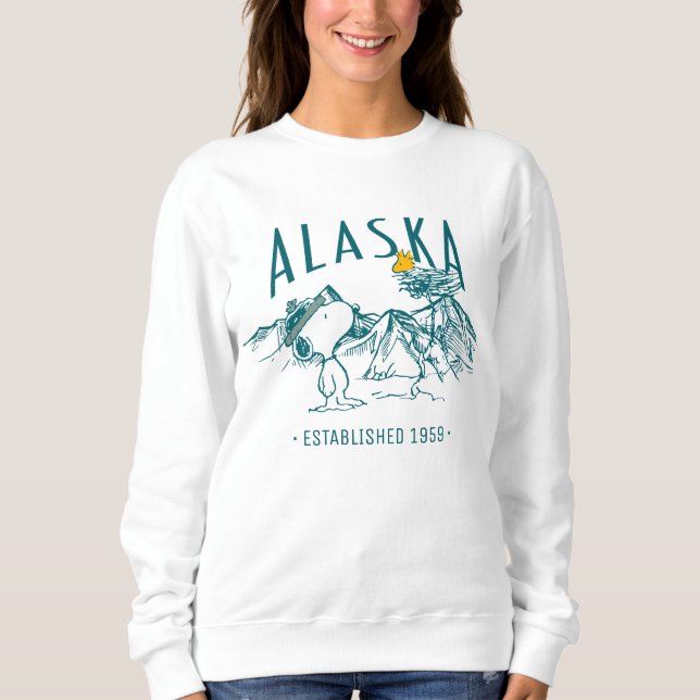Sweatshirt cacahuètes | Alaska La Dernière frontière (Devant)