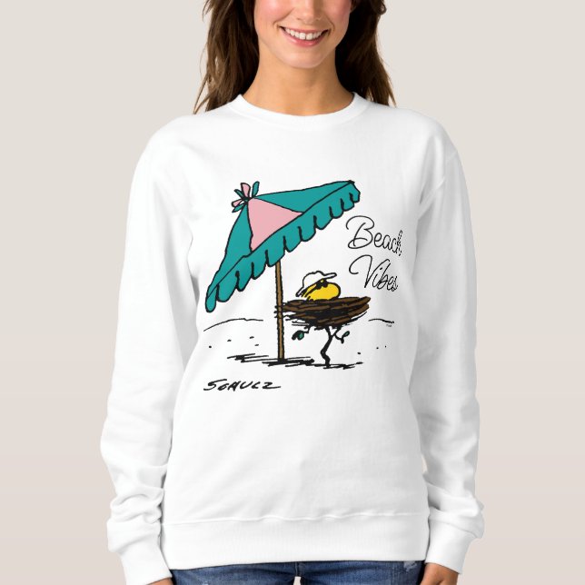 Sweatshirt cacahuètes | Bois de bois à la plage (Devant)