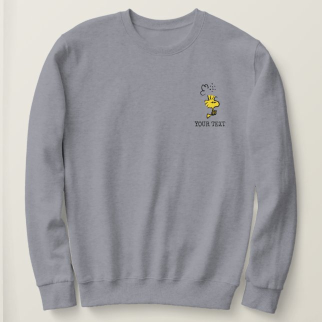 Sweatshirt cacahuètes | Bois éteint (Design devant)
