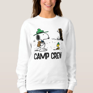 Sweatshirt cacahuètes   Camping Snoopy & Woodstock