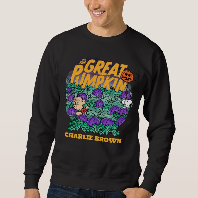 Sweatshirt cacahuètes | C'est le grand Citrouille (Devant)