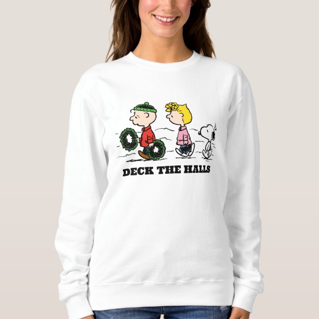 Sweatshirt cacahuètes | Charlie Brown, Sally & Snoopy (Devant)