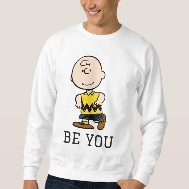 Sweatshirt cacahuètes | Charlie Portrait Brown (Devant)