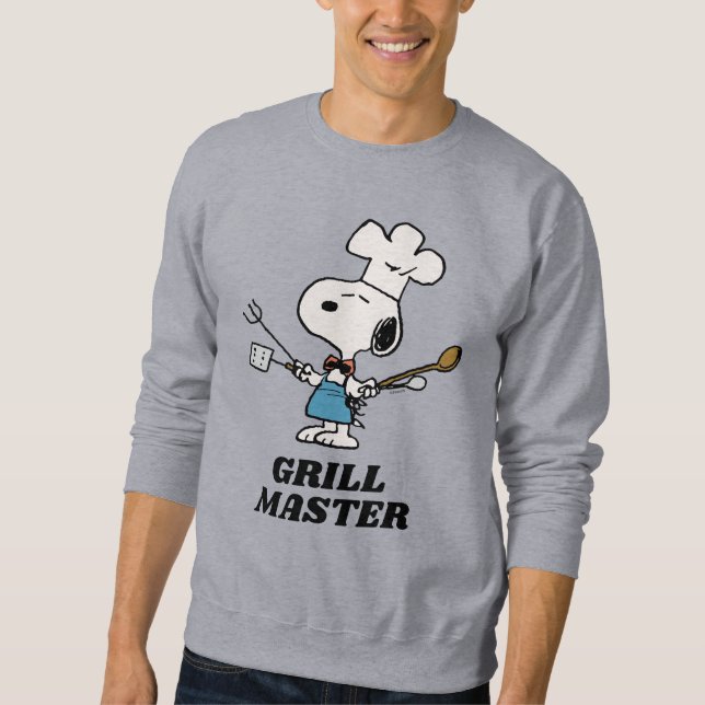 Sweatshirt cacahuètes | Chef Snoopy (Devant)