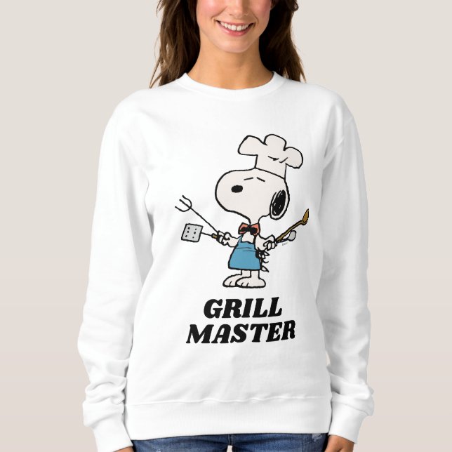 Sweatshirt cacahuètes | Chef Snoopy (Devant)