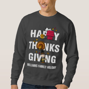 Sweatshirt cacahuètes Combo Bon thanksgiving