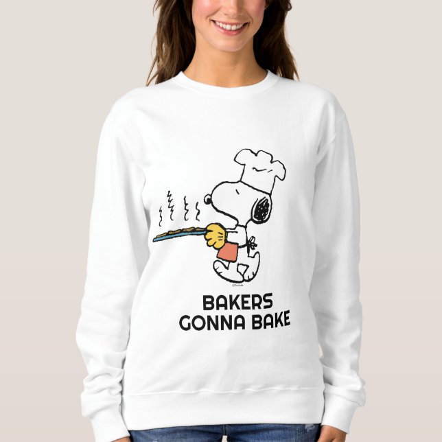 Sweatshirt cacahuètes | Cookies à biscuits Snoopy (Devant)