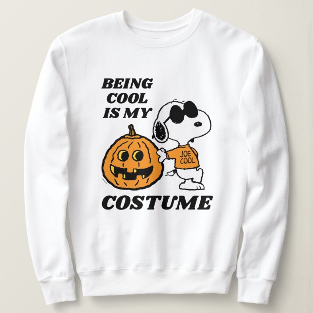 Sweatshirt cacahuètes | Être Cool Est Mon Costume (Design devant)