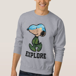 Sweatshirt cacahuètes   Grande neige extérieure