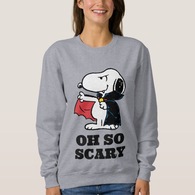 Sweatshirt cacahuètes | Halloween Snoopy Vampire (Devant)