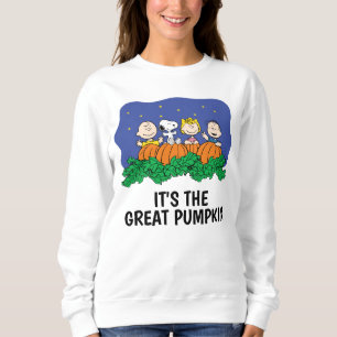 Sweatshirt cacahuètes Le correctif grand Citrouille