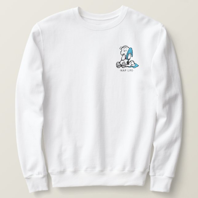 Sweatshirt cacahuètes | Linus & Snoopy (Design devant)