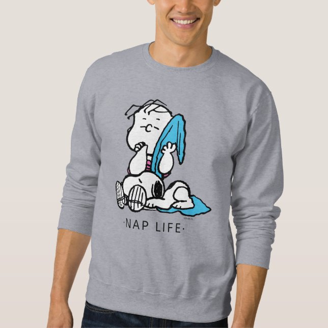 Sweatshirt cacahuètes | Linus & Snoopy (Devant)