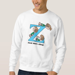 Sweatshirt cacahuètes   Peppermenthe Patty Sleepy Z