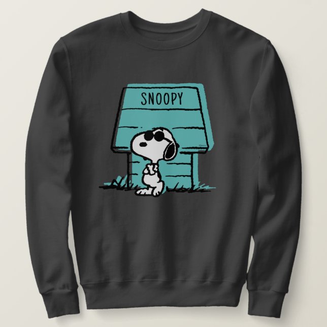 Sweatshirt cacahuètes | Snoopy Be Real (Design devant)