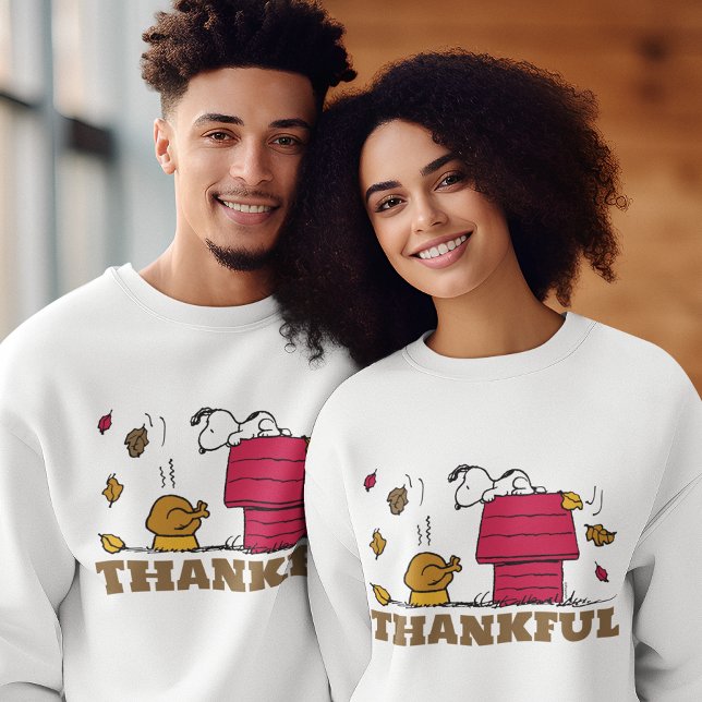 Sweatshirt cacahuètes | Snoopy Be Thankful (Créateur téléchargé)
