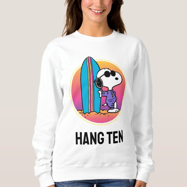 Sweatshirt cacahuètes | Snoopy Beach Beagle (Devant)