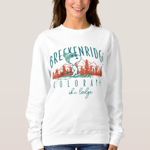 Sweatshirt cacahuètes Snoopy Breckenridge Colorado