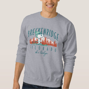 Sweatshirt cacahuètes Snoopy Breckenridge Colorado