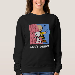 Sweatshirt cacahuètes   Snoopy & Charlie Danse Brown mi-mi-mi
