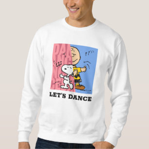 Sweatshirt cacahuètes   Snoopy & Charlie Danse Brown mi-mi-mi