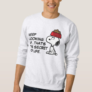 Sweatshirt cacahuètes   Snoopy Équilibrer Son Chien Disque