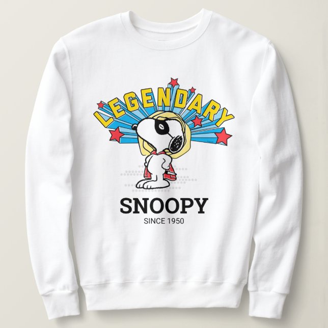 Sweatshirt cacahuètes | Snoopy est légendaire (Design devant)