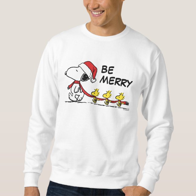 Sweatshirt cacahuètes | Snoopy & Friends Winter Scarf (Devant)