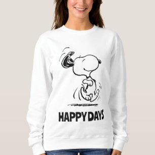 Sweatshirt cacahuètes   Snoopy Happy Dance