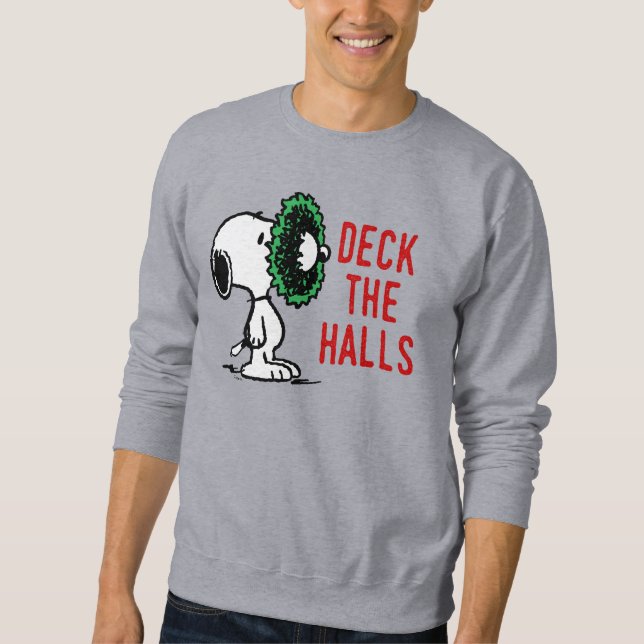 Sweatshirt cacahuètes | Snoopy pour les fêtes (Devant)