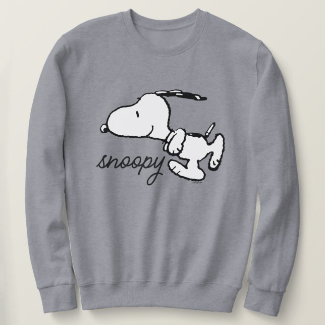 Sweatshirt cacahuètes | Snoopy Run (Design devant)