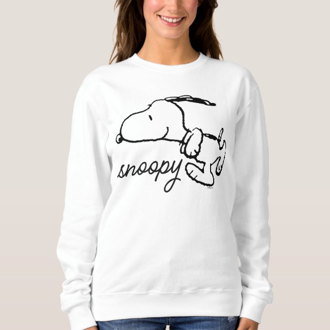 Sweatshirt cacahuètes | Snoopy Run (Devant)