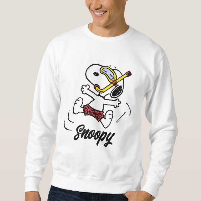 Sweatshirt cacahuètes | Snoopy Scuba Diver (Devant)